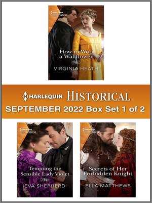 cover image of Harlequin Historical: September 2022 Box Set 1 of 2